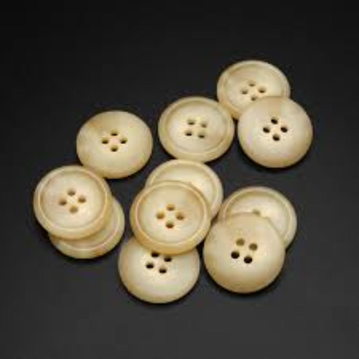 20mm Tortoise Shell Button - 4-Hole – Little Bow Fibre Company