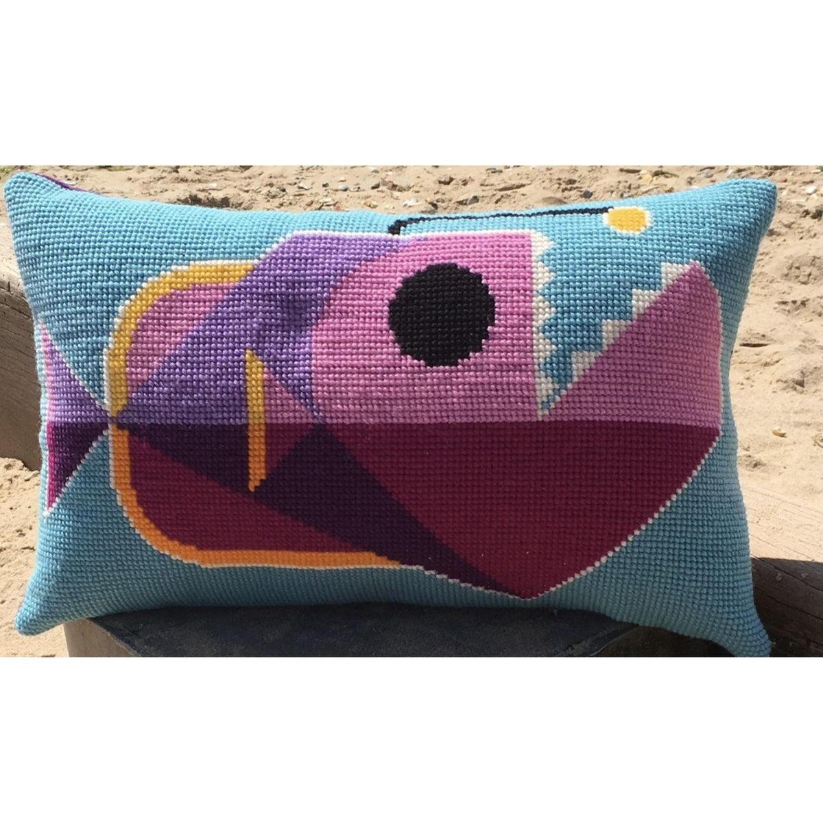 Cat the Angle Fish Needlepoint Kit – Little Bow Fibre Company